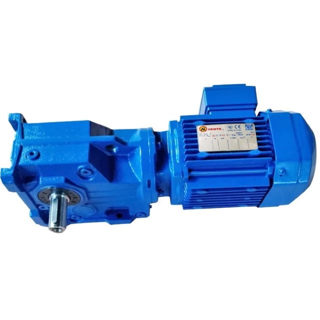 K series gear reduction K37-K187 four series horizontal hard tooth surface right Angle shaft reduction motor