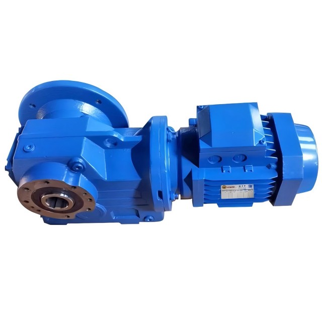 KAF series gear reducer KAF37-KAF157 Vertical horizontal flange output hard gear surface reducer motor